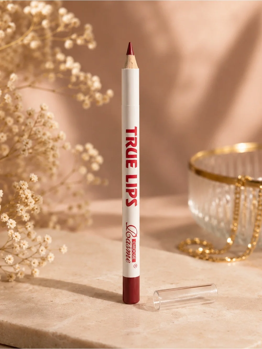 Multi-Shade Lip Liner Set — Assorted Reds, Pinks, Coral, Brown